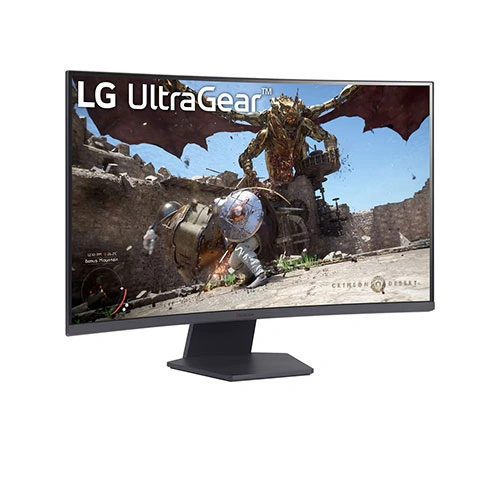 LG UltraGear 32GS60QC-B 32 Inch Curved Gaming Monitor